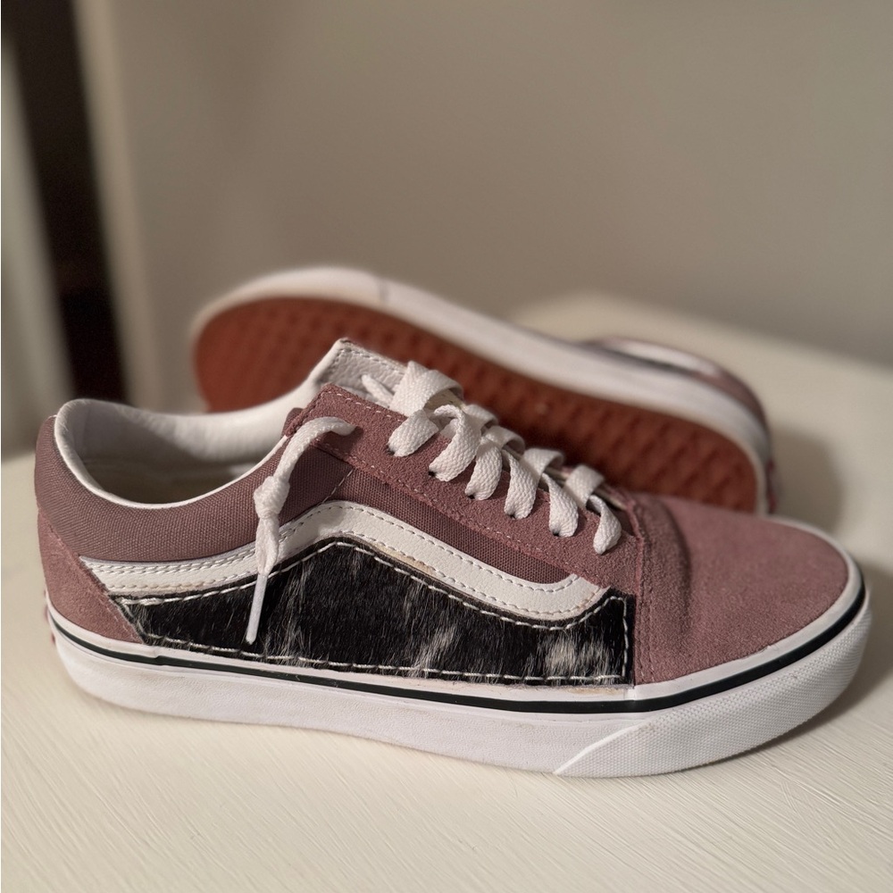 Custom Cowhide Old Skool Vans